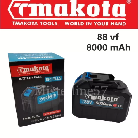 Batteria Di Ricambio Tmakota 8000mAh 21V 24V 48V 68Vf 88VF Elettrosega Forbici