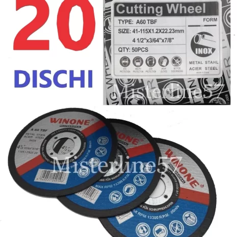 Dischi Abrasivo da Taglio Disco Per Ferro Smerigliatrice 115 1,2 X 22,23MM4 Dischi Abrasivo da Taglio Disco Per Ferro Smerigliatrice 115 1,2 X 22,23MM4