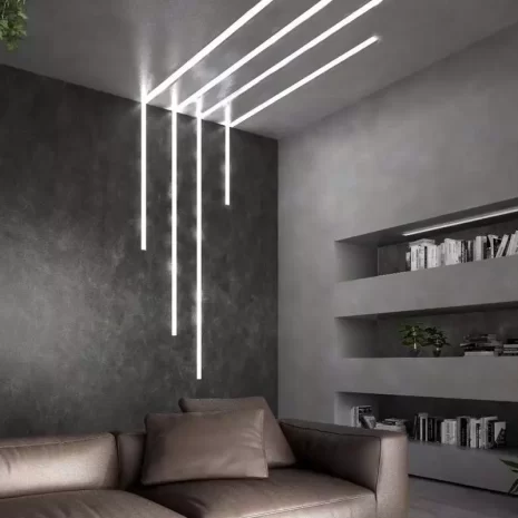 ELEMENTO IN CARTONGESSO CON PROFILO ALLUMINIO PER LUCE LED5 ELEMENTO IN CARTONGESSO CON PROFILO ALLUMINIO PER LUCE LED5
