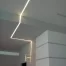 ELEMENTO IN CARTONGESSO CON PROFILO ALLUMINIO PER LUCE LED9