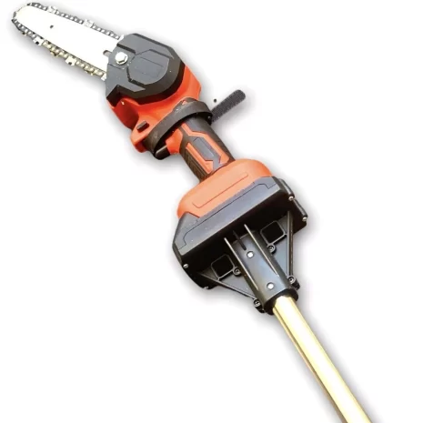 Elettrosega batteria 26V motosega potatore troncarami con asta telescopica 300cm4 Elettrosega batteria 26V motosega potatore troncarami con asta telescopica 300cm4