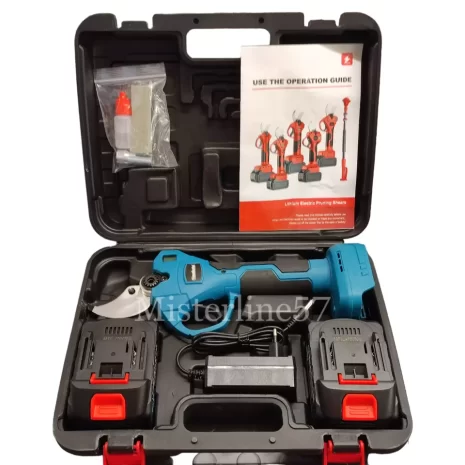 Forbice Da Potatura A Batteria Cesoia Elettrica 68Vf 6.0A 2 Batterie 45 mm + Val (4) Forbice Da Potatura A Batteria Cesoia Elettrica 68Vf 6.0A 2 Batterie 45 mm + Val (4)