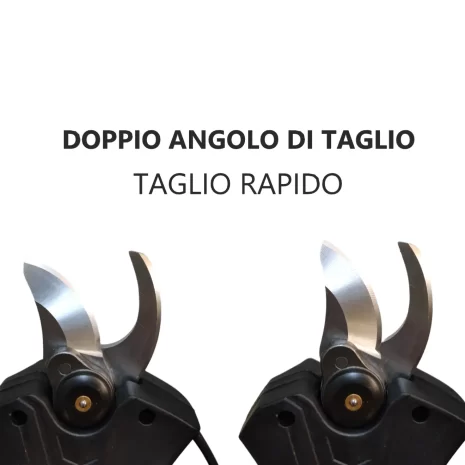 Forbice Da Potatura A Batteria Cesoia Elettrica 68Vf 6000mAh 2 Batterie Valigia3 Forbice Da Potatura A Batteria Cesoia Elettrica 68Vf 6000mAh 2 Batterie Valigia3
