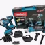 Kit 3 in 1 Trapano Avvitatore + Avvitatore a Impulsi + Smerigliatrice a Batteria