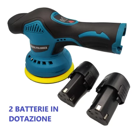 Levigatrice Orbitale A Batteria Lucidatrice Rotorbitale Digitale 12V 8 Velocita2 Levigatrice Orbitale A Batteria Lucidatrice Rotorbitale Digitale 12V 8 Velocita2
