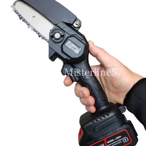 Mini motosega elettrica 2 Batterie Elettrosega a batteria tagliarami + valigia2 Mini motosega elettrica 2 Batterie Elettrosega a batteria tagliarami + valigia2