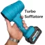 SOFFIATORE A BATTERIA PER FOGLIE TURBO VENTOLA DOPPIA BATTERIA 68VF BATTERIE (1)