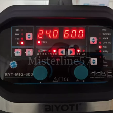Saldatrice a Filo Continuo Elettrodo MIG MMA TIG Multiprocesso synergic Gas 600A9