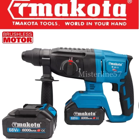 Tassellatore A Batteria 2 Batterie Martello Demolitore Percussione Trapano SDS (1)