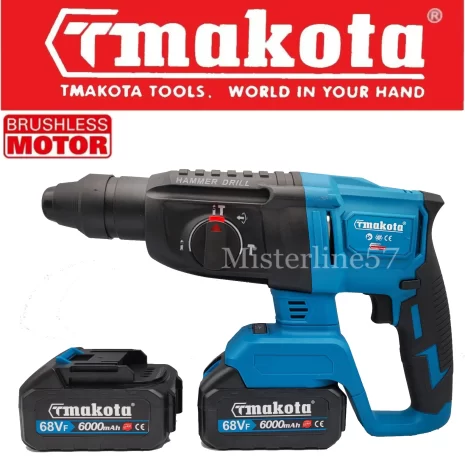 Tassellatore A Batteria 2 Batterie Martello Demolitore Percussione Trapano SDS1 Tassellatore A Batteria 2 Batterie Martello Demolitore Percussione Trapano SDS1