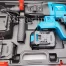 Tassellatore A Batteria 2 Batterie Martello Demolitore Percussione Trapano SDS4