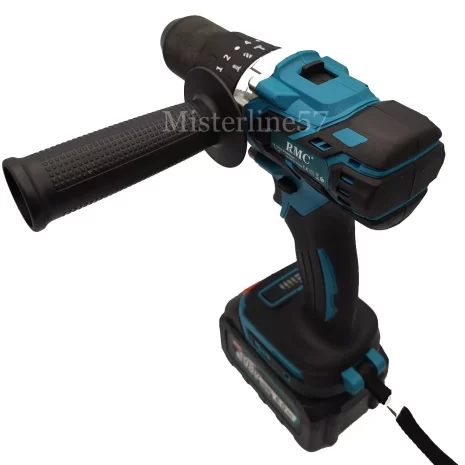 Trapano Avvitatore A Batterie Litio Percussione 2 Batterie Mandrino 13 Metallo7 Trapano Avvitatore A Batterie Litio Percussione 2 Batterie Mandrino 13 Metallo7