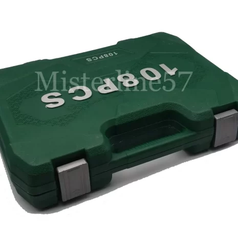 Valigia Porta Attrezzi Valigetta Set Chiavi a Bussola 108 Pezzi Cricchetto Torx2 Valigia Porta Attrezzi Valigetta Set Chiavi a Bussola 108 Pezzi Cricchetto Torx2