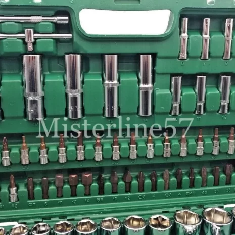 Valigia Porta Attrezzi Valigetta Set Chiavi a Bussola 108 Pezzi Cricchetto Torx3 Valigia Porta Attrezzi Valigetta Set Chiavi a Bussola 108 Pezzi Cricchetto Torx3